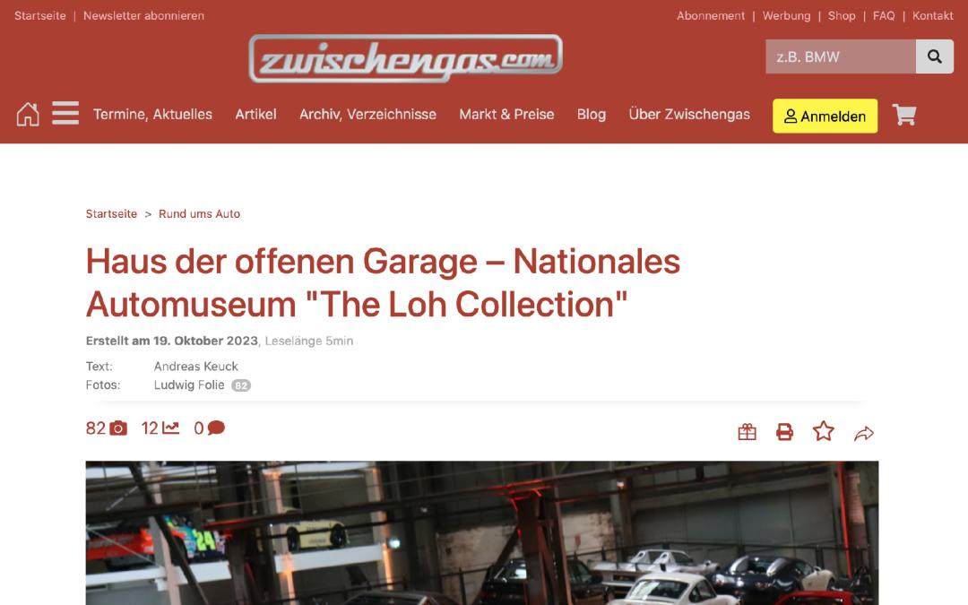 NAM: Haus der offenen Garage – Nationales Automuseum "The Loh Collection"