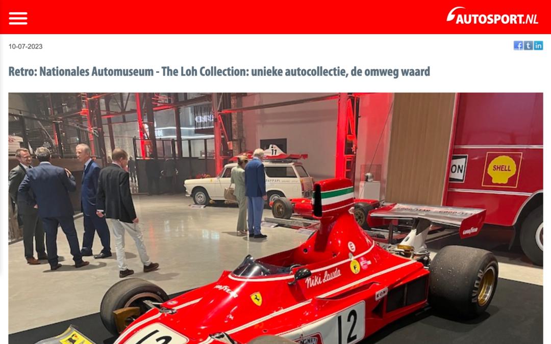 NAM: Das sagt die Presse - Retro: Nationales Automuseum - The Loh Collection: unieke autocollectie, de omweg waard